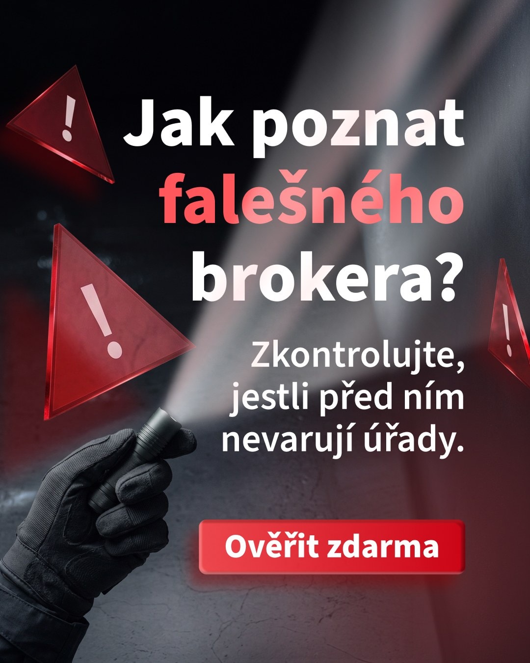 Jak poznat falešného brokera? Ověřit zdarma