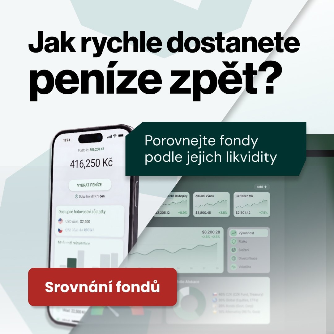Jak rychle dostanete peníze zpět? Srovnání fondů podle likvidity